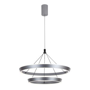 Lampa wisząca Ottana szara LED 60W 3000-6000K 7900lm Italux 1019263 Lampa wisząca Ottana szara LED 60W 3000-6000K 7900lm Italux 1019263
