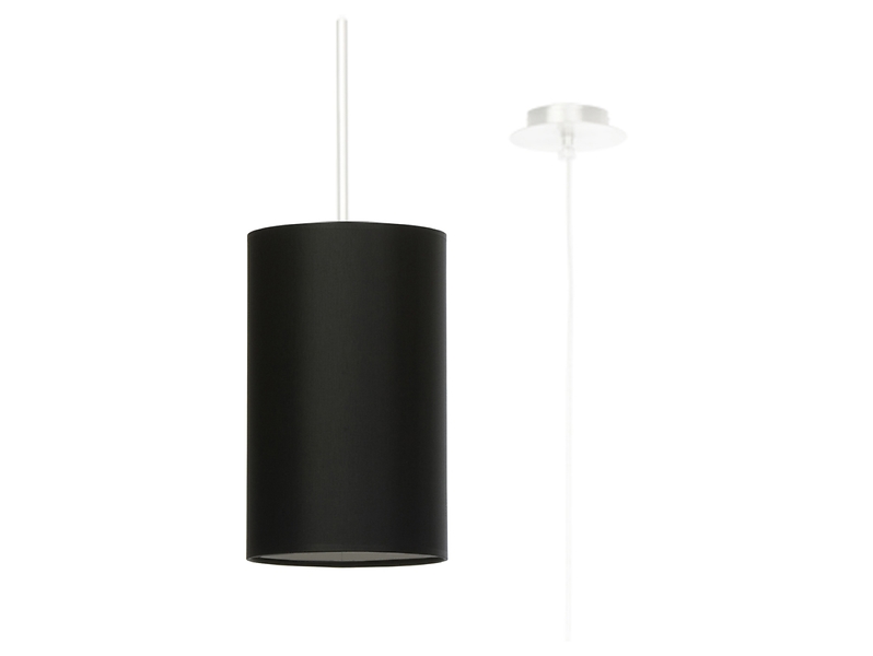 Lampa wisząca Otto 15 cm tkaninowa czarna 70887