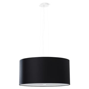 Lampa wisząca Otto 5-punktowa 50 cm tkaninowa czarna 70889 Lampa wisząca Otto 5-punktowa 50 cm tkaninowa czarna 70889