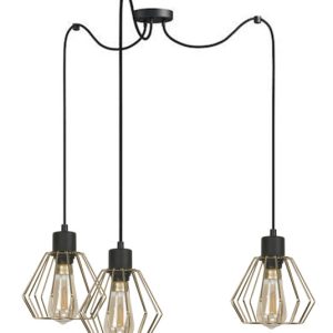 Lampa wisząca pająk zwis EDYLIT druciane klosze loft 3xE27 Maris 13-327 1000767 Lampa wisząca pająk zwis EDYLIT druciane klosze loft 3xE27 Maris 13-327 1000767