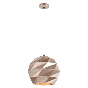 Lampa wisząca Palermo stalowa złota 34952 Lampa wisząca Palermo stalowa złota 34952
