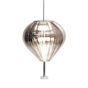 Lampa wisząca PALLONCINI biała-dymiona LED 6W 3000K 480lm IP20 Maxlight 1018967 Lampa wisząca PALLONCINI biała-dymiona LED 6W 3000K 480lm IP20 Maxlight 1018967