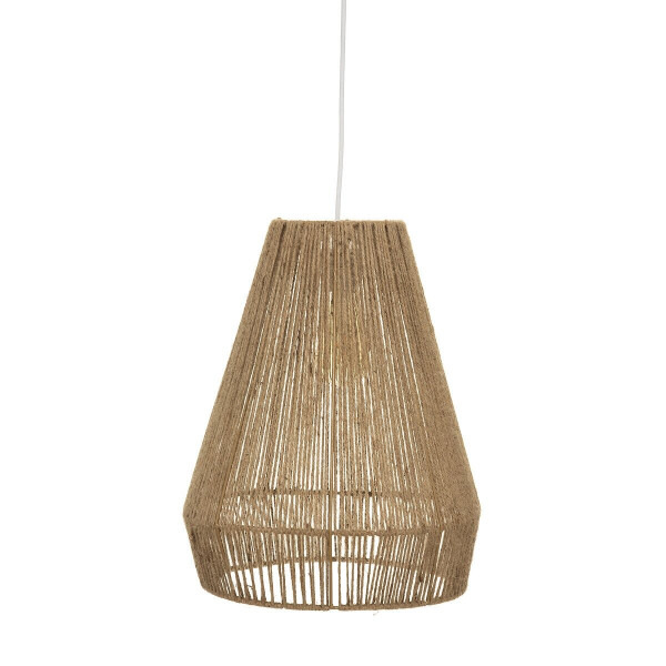 LAMPA WISZĄCA Palm naturalna z juty roślinnej styl boho 438631