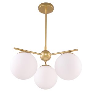 Lampa wisząca Paloma 3-punktowa stalowa złota 190770 Lampa wisząca Paloma 3-punktowa stalowa złota 190770