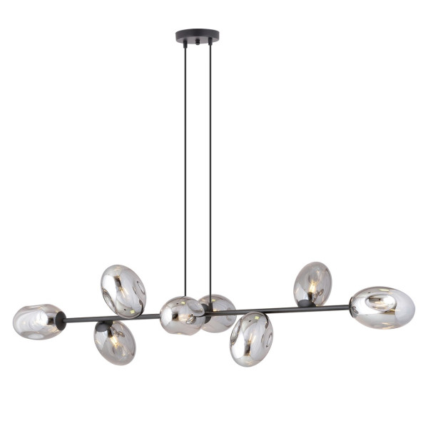 Lampa Wisząca Pandora 8 Bl Grafit 752623