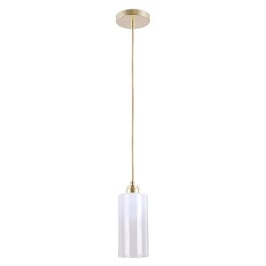 Lampa wisząca Panthea szklana biało-złota 48031 Lampa wisząca Panthea szklana biało-złota 48031