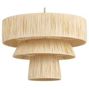 Lampa wisząca papierowy teksturowany klosz 142025 Lampa wisząca papierowy teksturowany klosz 142025