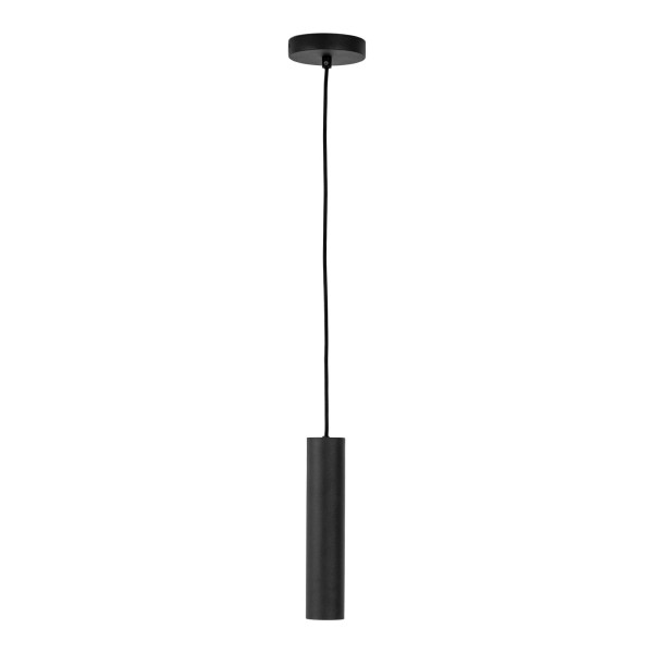 LAMPA WISZĄCA Paris czarna matowa STALOWA przewód do 120 cm 669610