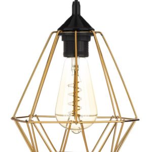 Lampa wisząca Paris Diamond 19 cm miedź 90506 Lampa wisząca Paris Diamond 19 cm miedź 90506