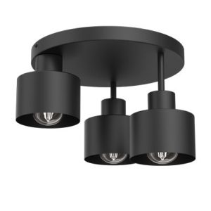 Lampa wisząca Parkla czarny mat 3xE27x15W wym:22,5x36x36cm IP20 Luminex 1030208 Lampa wisząca Parkla czarny mat 3xE27x15W wym:22,5x36x36cm IP20 Luminex 1030208