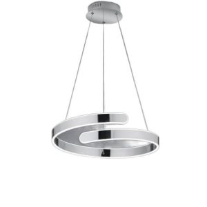 Lampa wisząca PARMA srebrno-biała LED 1x37W Neutralna biel 4500lm RL 854692 Lampa wisząca PARMA srebrno-biała LED 1x37W Neutralna biel 4500lm RL 854692