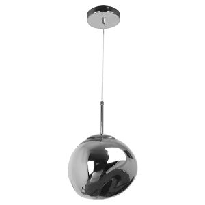 Lampa wisząca Parma szklana srebrna 197291 Lampa wisząca Parma szklana srebrna 197291