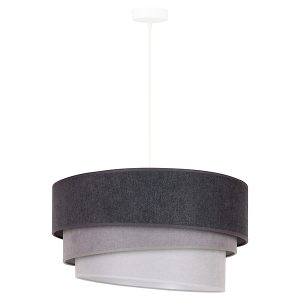 Lampa wisząca Pastell tkaninowa szara 333587 Lampa wisząca Pastell tkaninowa szara 333587