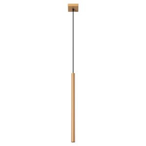 Lampa wisząca Pastelo 115 cm stalowa złota 328835 Lampa wisząca Pastelo 115 cm stalowa złota 328835