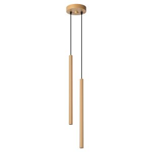 Lampa wisząca Pastelo 2-punktowa 118 cm stalowa złota 328853 Lampa wisząca Pastelo 2-punktowa 118 cm stalowa złota 328853