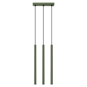 Lampa wisząca Pastelo 3-punktowa stalowa 94 cm zielona 439156 Lampa wisząca Pastelo 3-punktowa stalowa 94 cm zielona 439156