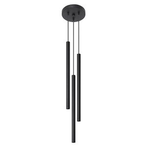 Lampa wisząca Pastelo 3-punktowa stalowa czarna 32447 Lampa wisząca Pastelo 3-punktowa stalowa czarna 32447