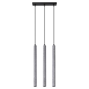 Lampa wisząca Pastelo 3-punktowa110 cm betonowa szara 329004 Lampa wisząca Pastelo 3-punktowa110 cm betonowa szara 329004