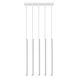 Lampa wisząca Pastelo 5-punktowa stalowa biała 51312 Lampa wisząca Pastelo 5-punktowa stalowa biała 51312