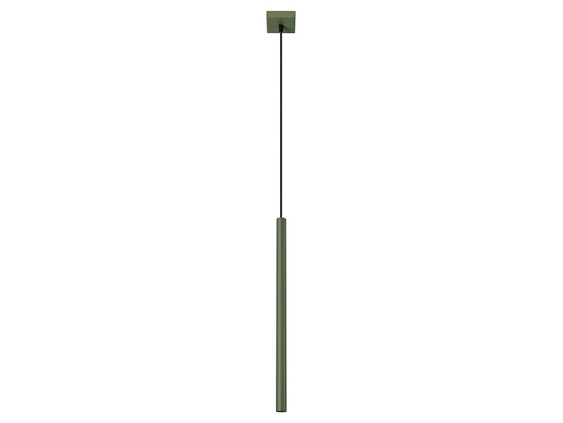 Lampa wisząca Pastelo stalowa 114 cm zielona 439154