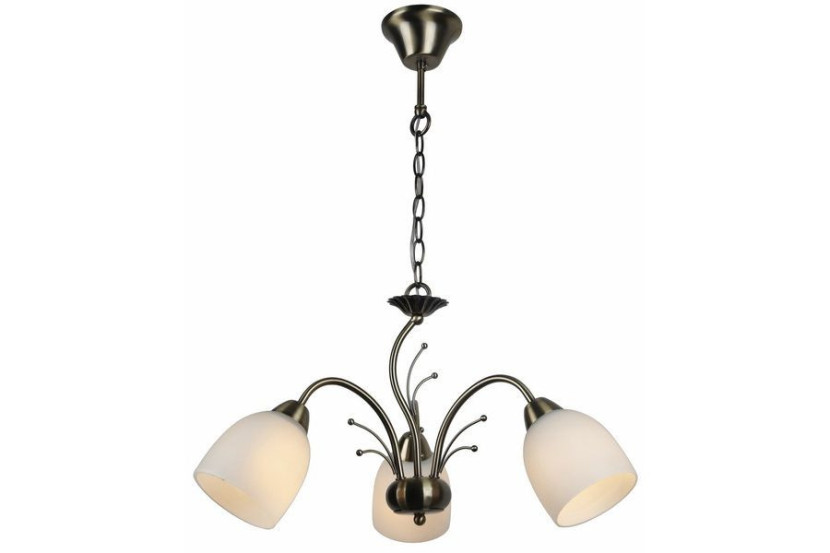 Lampa wisząca patyna Alice 3xE27x60W wym: 67x53x53 cm Reality 845969