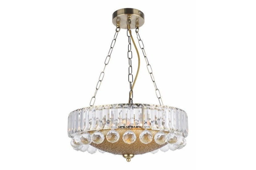 Lampa wisząca patyna Irsina 3xE27x60W wym: 90x40x40 cm Reality 854615