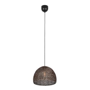 Lampa wisząca patyna-złota-czarna KAMARA 1xE27x10W wym: 150x36x36 cm Trio 841654 Lampa wisząca patyna-złota-czarna KAMARA 1xE27x10W wym: 150x36x36 cm Trio 841654