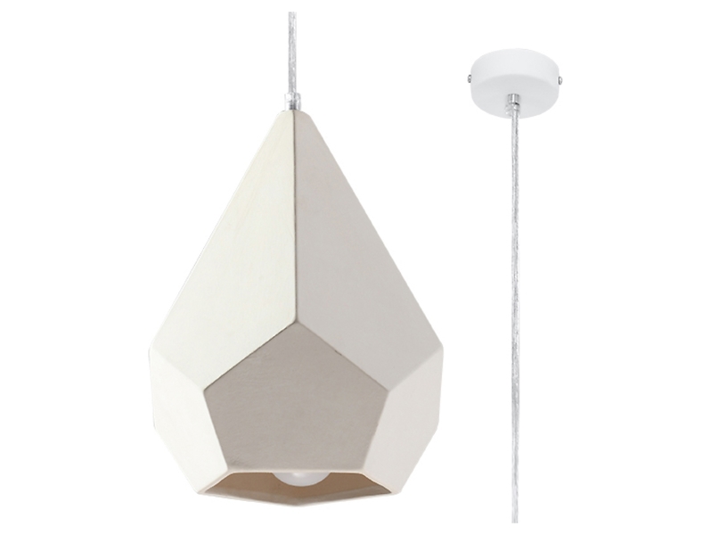 Lampa wisząca Pavlus ceramiczna biała 71697