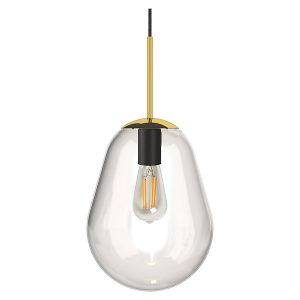 Lampa wisząca Pear szklana transparentna 32683 Lampa wisząca Pear szklana transparentna 32683