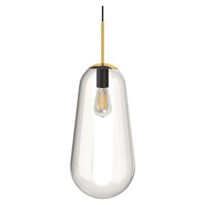 Lampa wisząca Pear szklana transparentna 32681 Lampa wisząca Pear szklana transparentna 32681