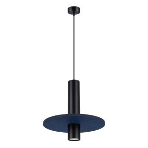 Lampa wisząca PELTA 1 czarna/granatowa 925206 Lampa wisząca PELTA 1 czarna/granatowa 925206