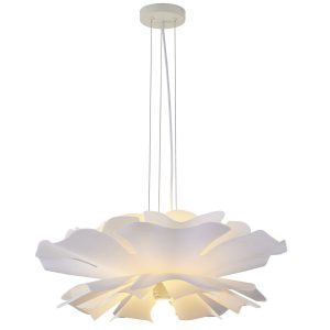 Lampa wisząca PEONY biała 50 cm 813375 Lampa wisząca PEONY biała 50 cm 813375