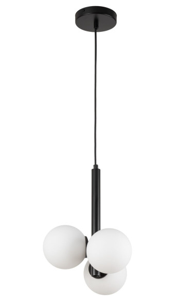 Lampa wisząca Perla czarno-biała 3xG9x12W IP20 Sigma Lighting 989377