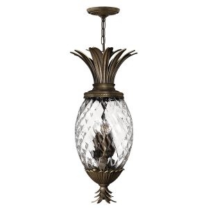 Lampa wisząca perłowy brąz Plantation 4xE14x40W Hinkley 849411