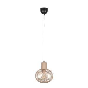 Lampa wisząca piaskowo-czarna GILA 1xE27x10W wym: 150x23x23 cm Trio 841904