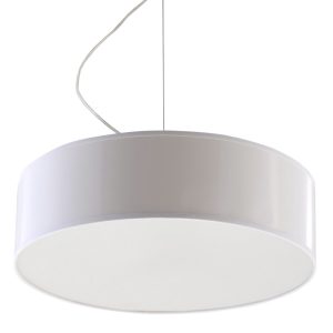 Lampa wisząca PIAZZA biała 2xE27x60W wym:80x35x35cm IP20 Pure Lume 1026876 Lampa wisząca PIAZZA biała 2xE27x60W wym:80x35x35cm IP20 Pure Lume 1026876