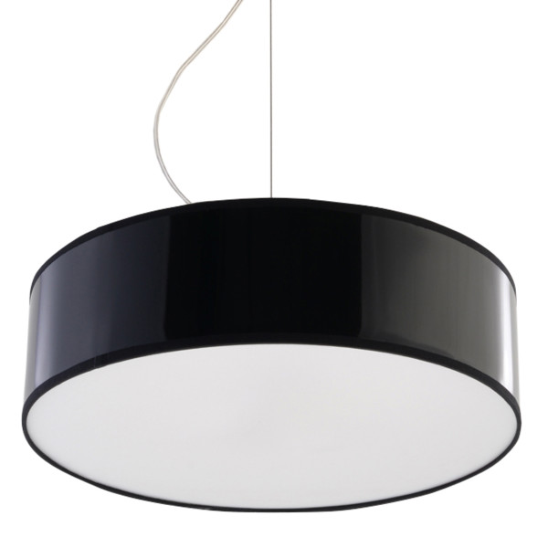 Lampa wisząca PIAZZA czarna 2xE27x60W wym:80x35x35cm IP20 Pure Lume 1026891
