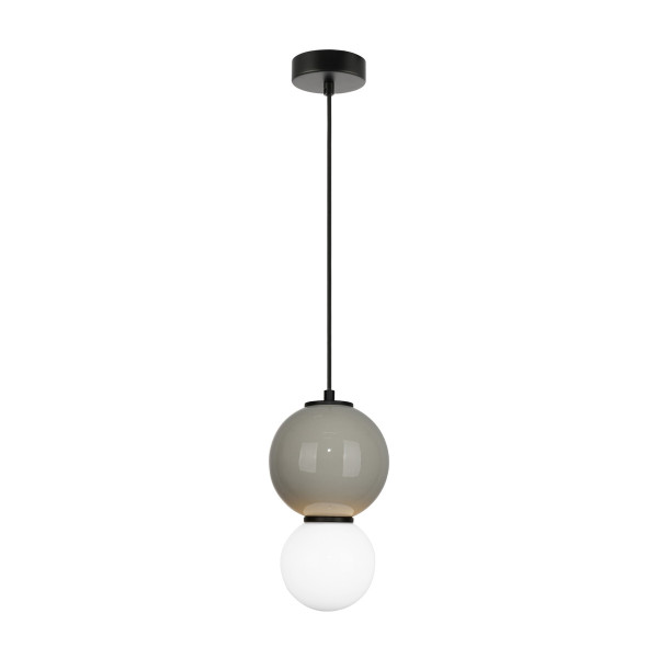 Lampa wisząca PIEVE szara LED 1x5W Ciepła biel 468lm Italux 835776
