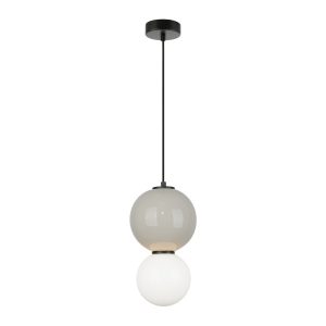 Lampa wisząca PIEVE szara LED 1x6W Ciepła biel 801lm Italux 835810