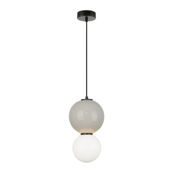 Lampa wisząca PIEVE szara LED 1x6W Ciepła biel 801lm Italux 835810