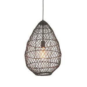 Lampa wisząca PIMVA czarna 1xE27x20W wym:180x35x35cm IP20 Endon 1030073 Lampa wisząca PIMVA czarna 1xE27x20W wym:180x35x35cm IP20 Endon 1030073