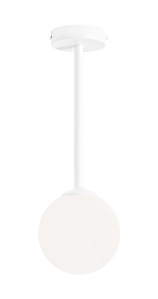 Lampa wisząca PINNE biała 1xE14x10W wym:42x14x14cm IP20 Aldex 990415