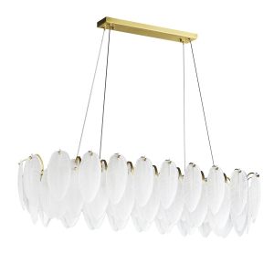 Lampa wisząca PIUMA LONG biała 100 cm 1066010 Lampa wisząca PIUMA LONG biała 100 cm 1066010