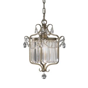 Lampa wisząca płatki srebra Gianna 1xE27x60W wym: 202,5×26,7×26,7 cm Feiss 847355 Lampa wisząca płatki srebra Gianna 1xE27x60W wym: 202,5×26,7×26,7 cm Feiss 847355