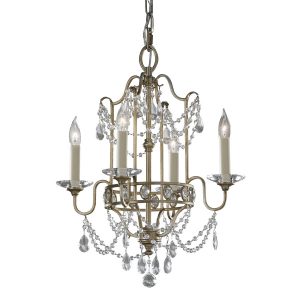 Lampa wisząca płatki srebra Gianna 4xE14x60W wym: 206,5×41,3×41,3 cm Feiss 847382 Lampa wisząca płatki srebra Gianna 4xE14x60W wym: 206,5×41,3×41,3 cm Feiss 847382
