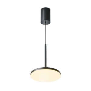 Lampa wisząca Plato czarna LED 1x12W Ciepła biel 700lm Maytoni 847303 Lampa wisząca Plato czarna LED 1x12W Ciepła biel 700lm Maytoni 847303