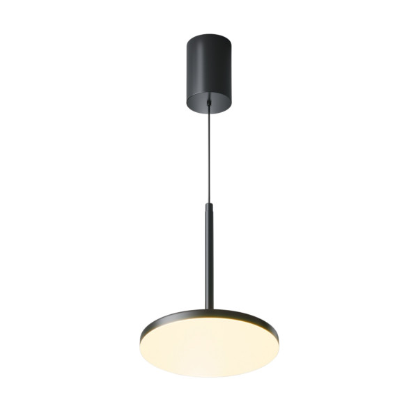 Lampa wisząca Plato czarna LED 1x12W Ciepła biel 700lm Maytoni 847303