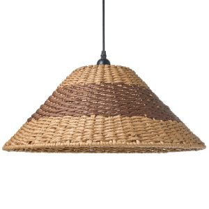 Lampa wisząca pleciona naturalna 793436 Lampa wisząca pleciona naturalna 793436
