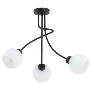 Lampa wisząca PLENA nieregularne ramiona czarna 3xE27x15W IP20 Alfa 1030173 Lampa wisząca PLENA nieregularne ramiona czarna 3xE27x15W IP20 Alfa 1030173