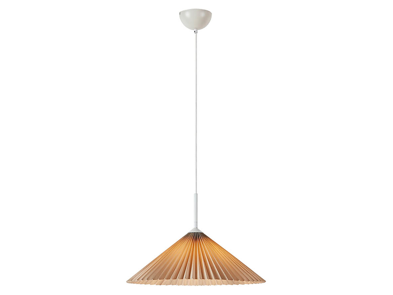 Lampa wisząca Plisado beżowa 113904